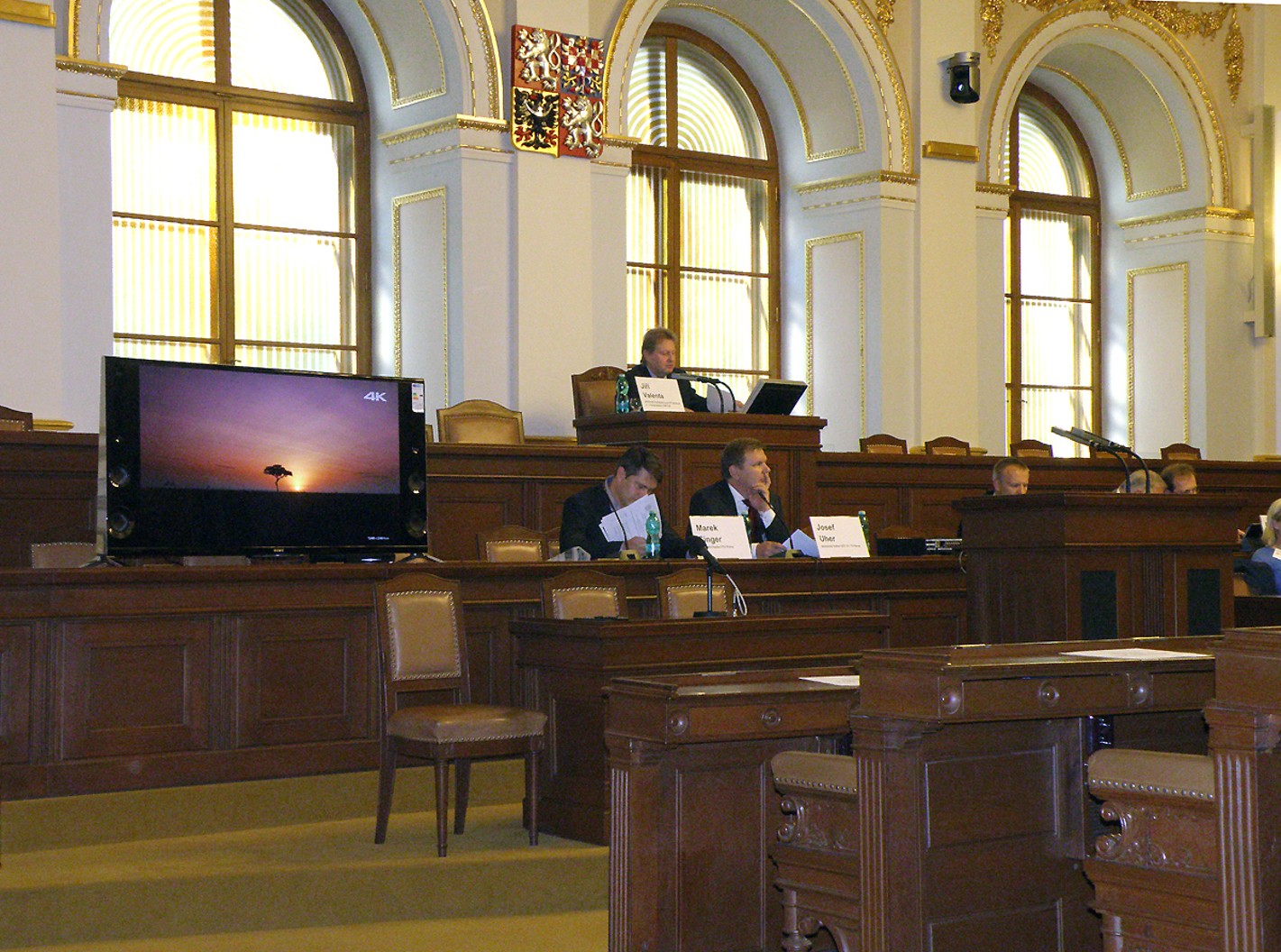 Seminář v poslanecké sněmovně k budoucnosti digitálního vysílání