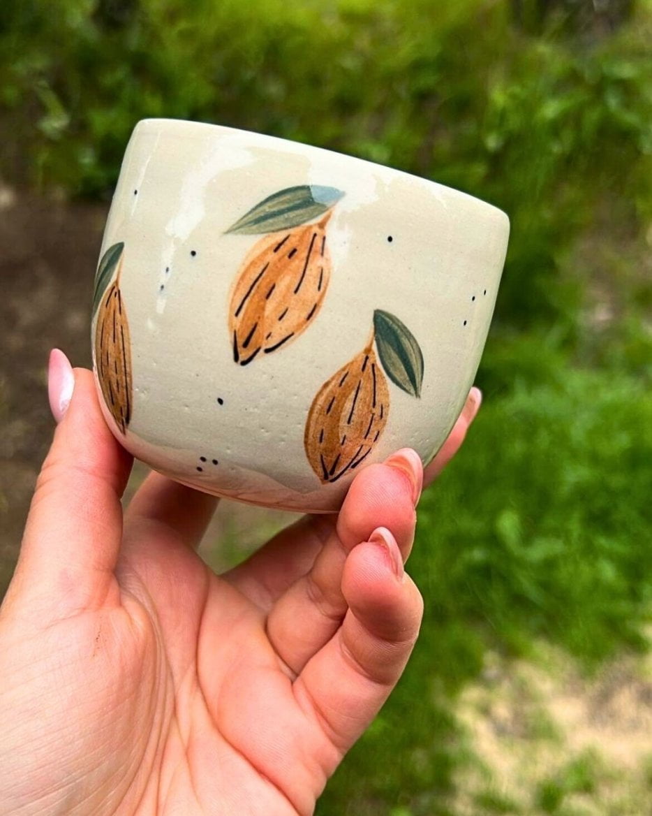 Keramický hrnek nejen na kakaovou ceremonii od Kakaositos