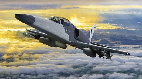 Náhledový obrázek - Aero představilo v Británii nový bitevní letoun F/A-259