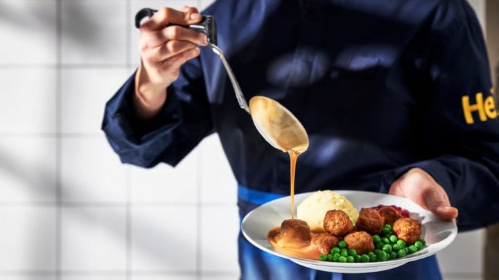 Falafel kuličky, IKEA