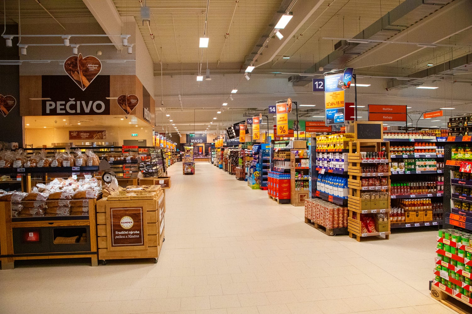 Nový Kaufland v Praze-Čestlicích