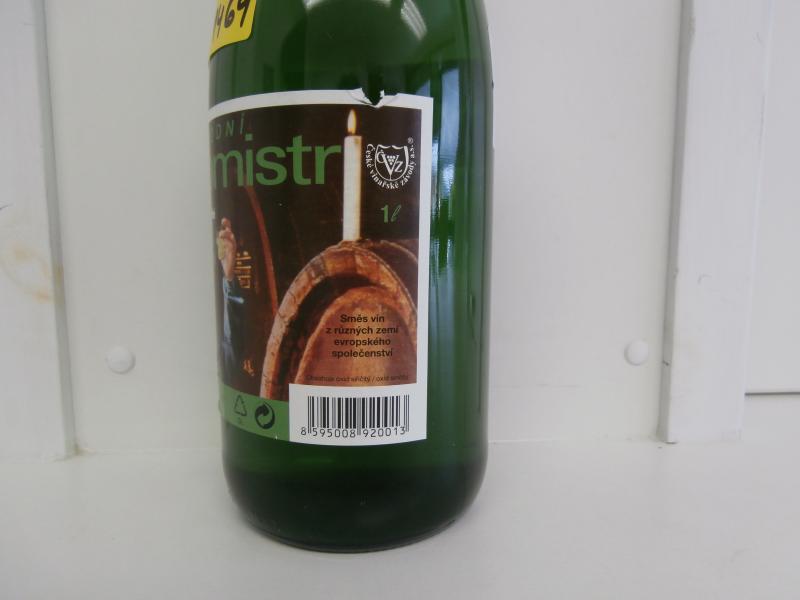 Původní sklepmistr: V chuti a vůni vína byla patrná oxidáza a jako u ostatních „sklepmistrů“ chyběly doklady 