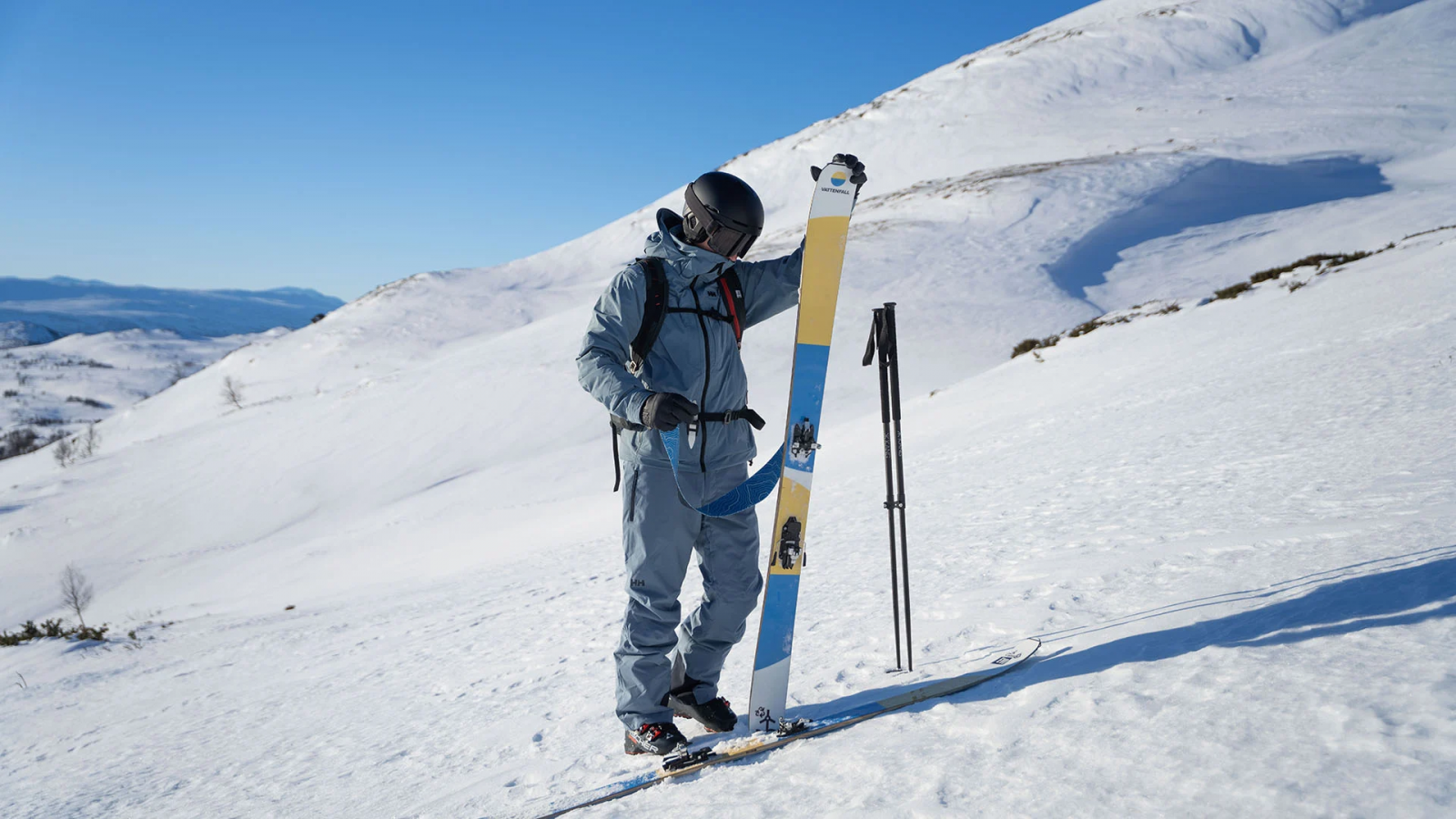 Lyže od společností Gjenkraft a EVI