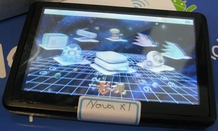 Chystaný 3D tablet Rockchip Supernova x1