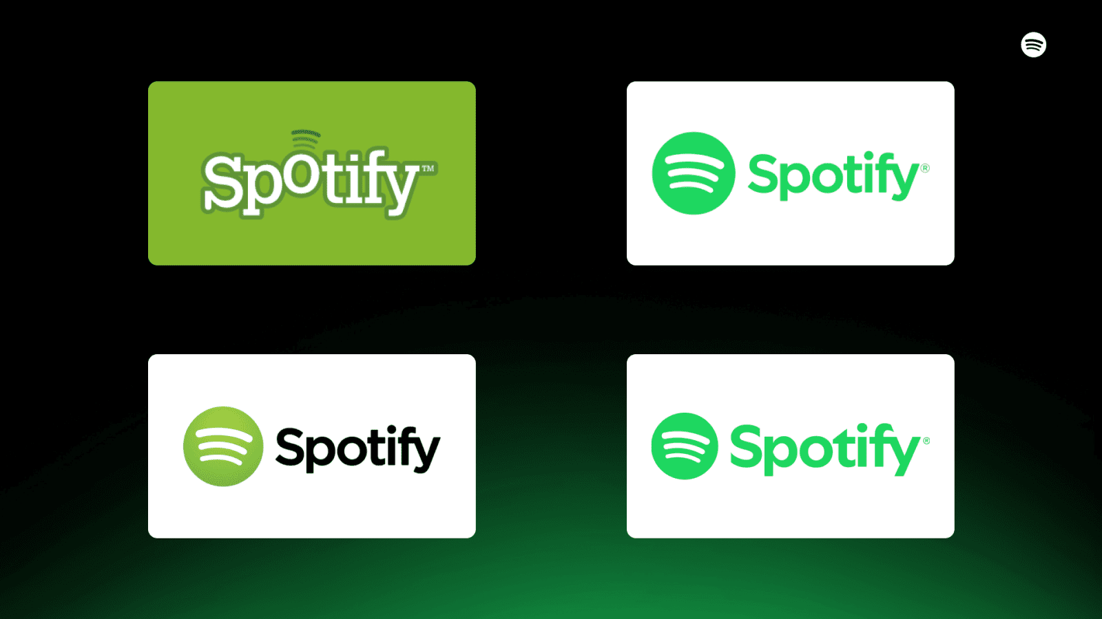 Takto se měnily ikony a loga Spotify v průběhu 20 let.