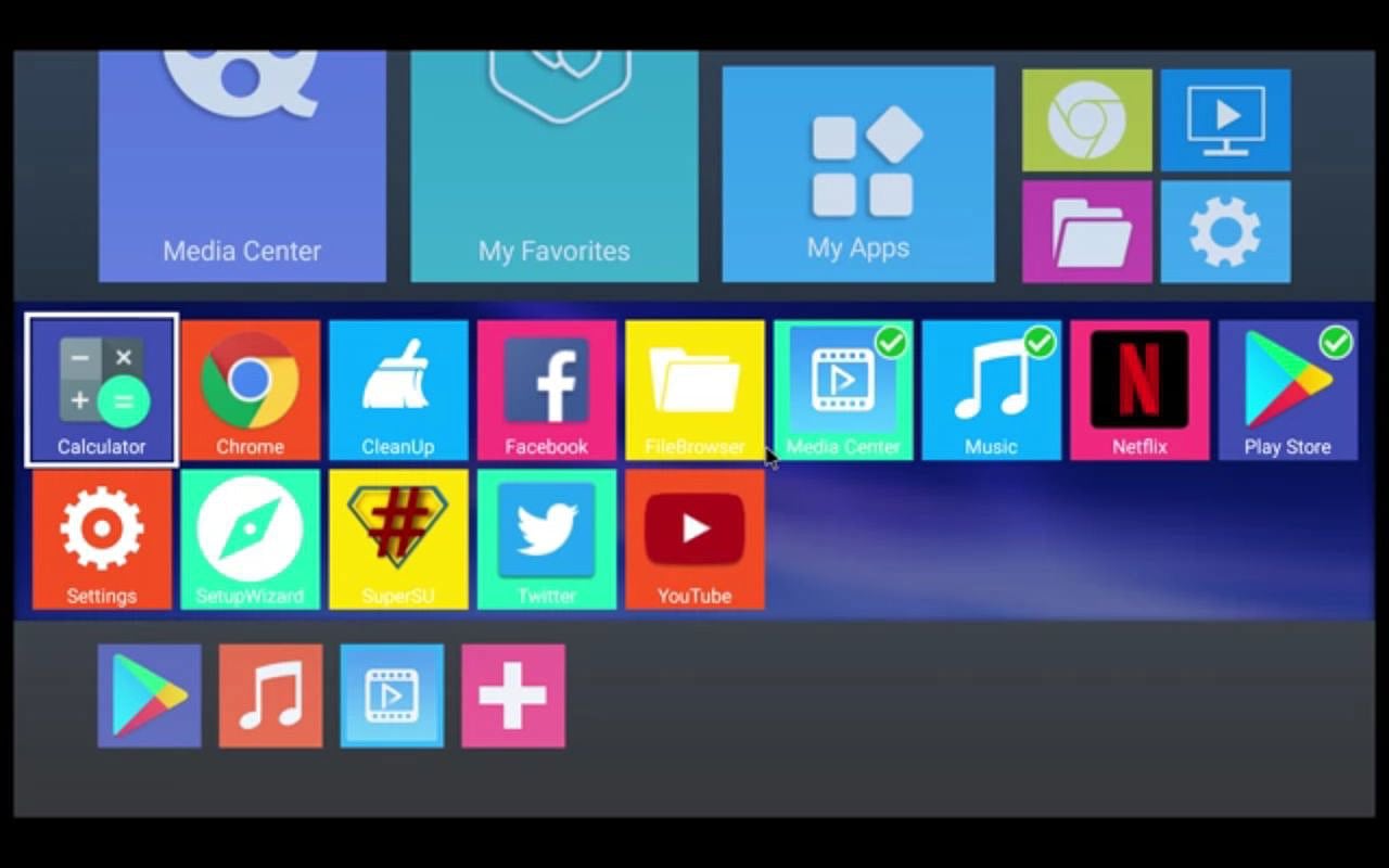 Uživatelské prostředí MX10