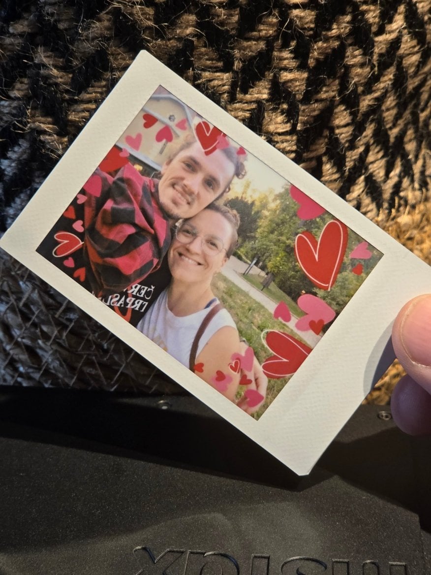 Instax mini Link+ fotky