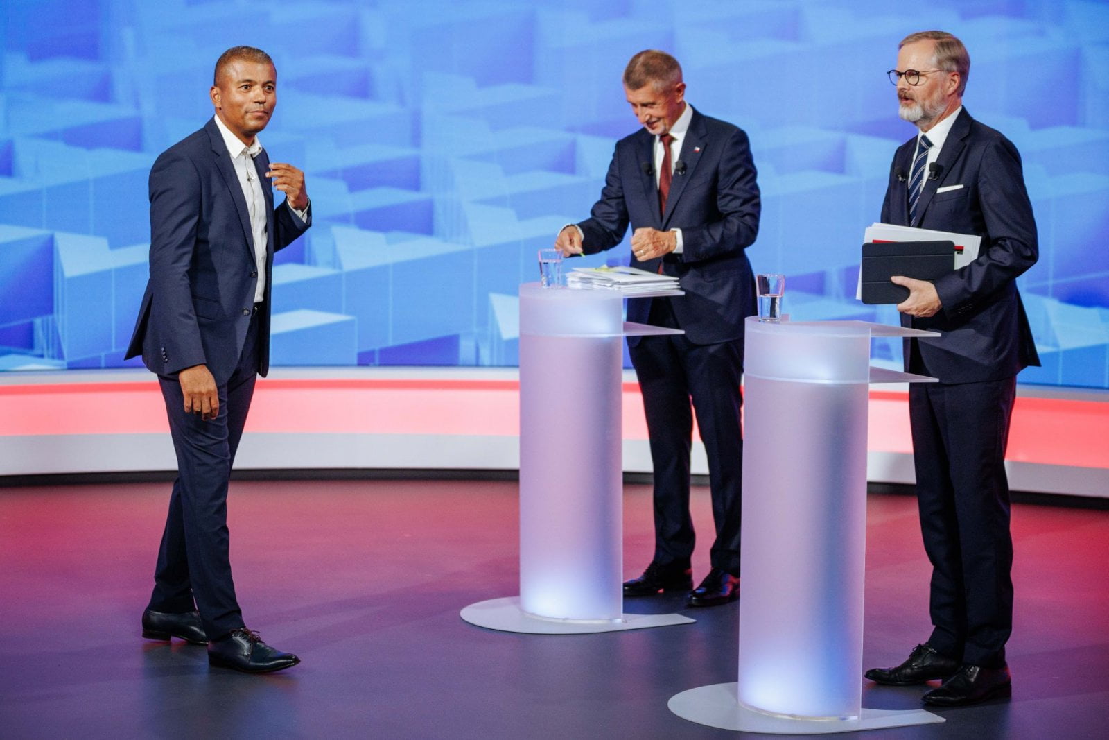 Duel Andreje Babiše a Petra Fialy na TV Nova