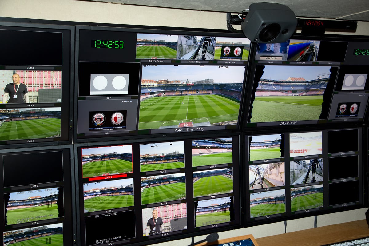 Přenos O2 TV z pražského derby