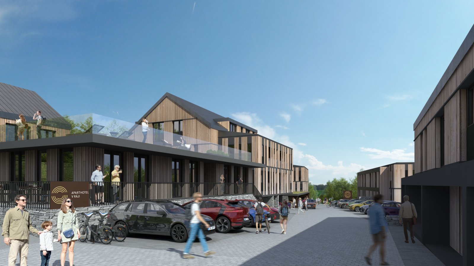 Aparthotel V Ráji na Zadově na Šumavě