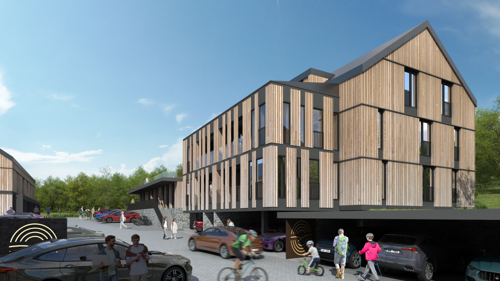 Aparthotel V Ráji na Zadově na Šumavě