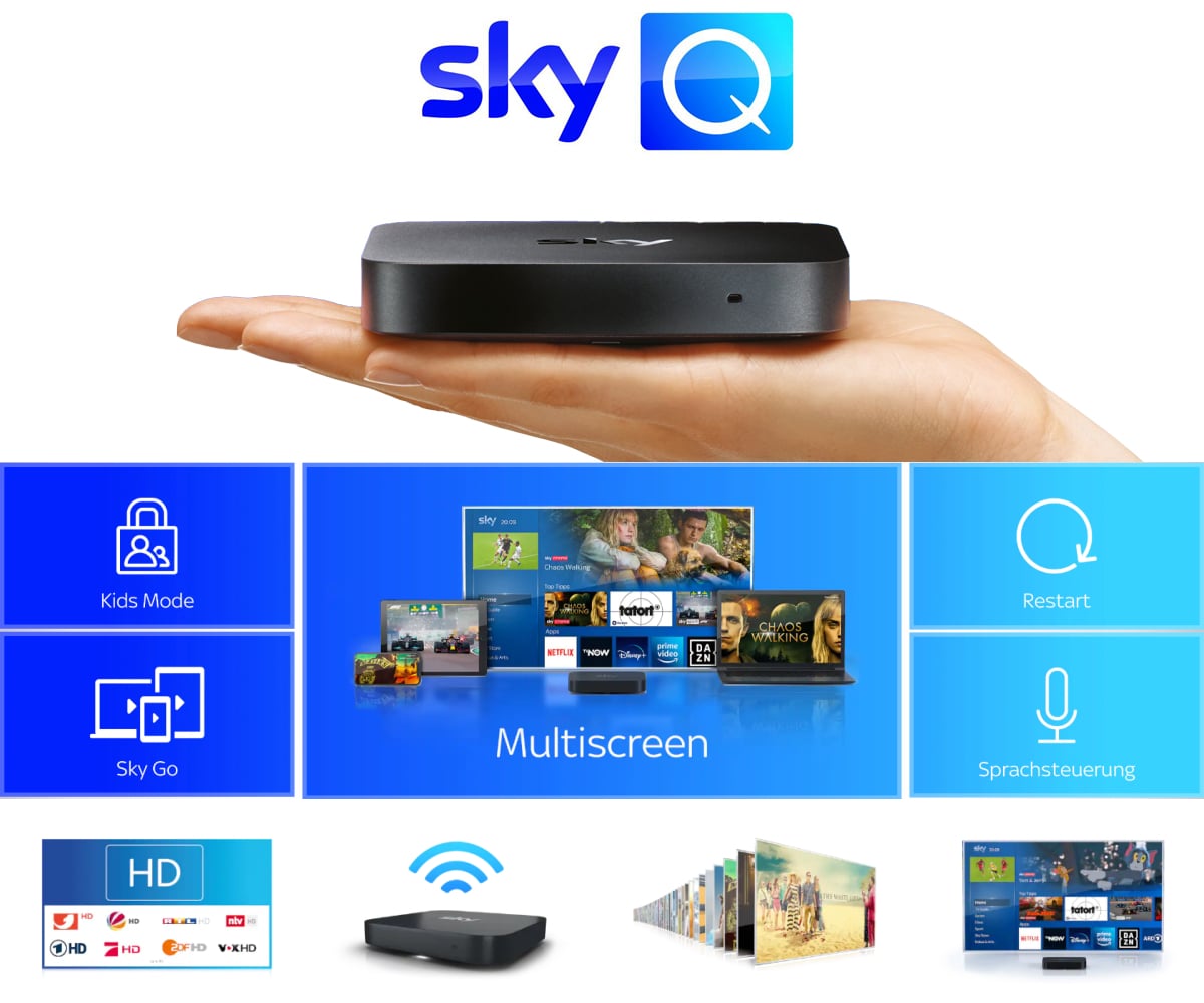 Sky Deutschland: SKY Q IPTV box