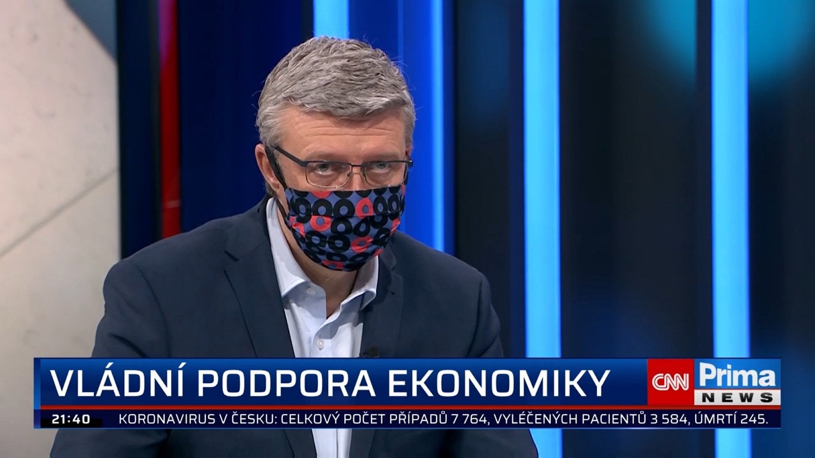 První den vysílání CNN Prima News
