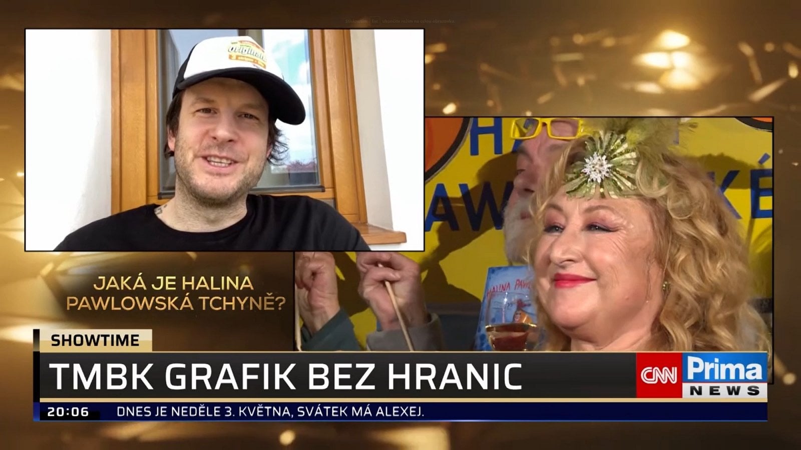 První den vysílání CNN Prima News