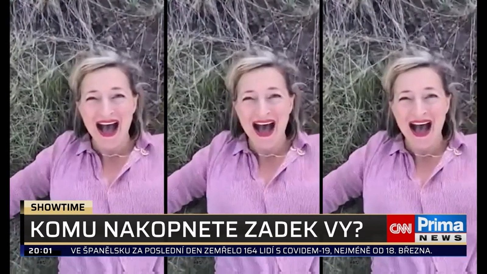 První den vysílání CNN Prima News