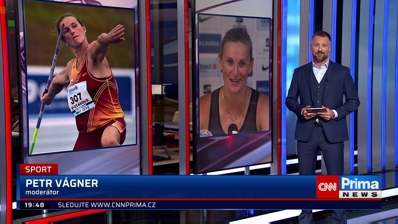 První den vysílání CNN Prima News