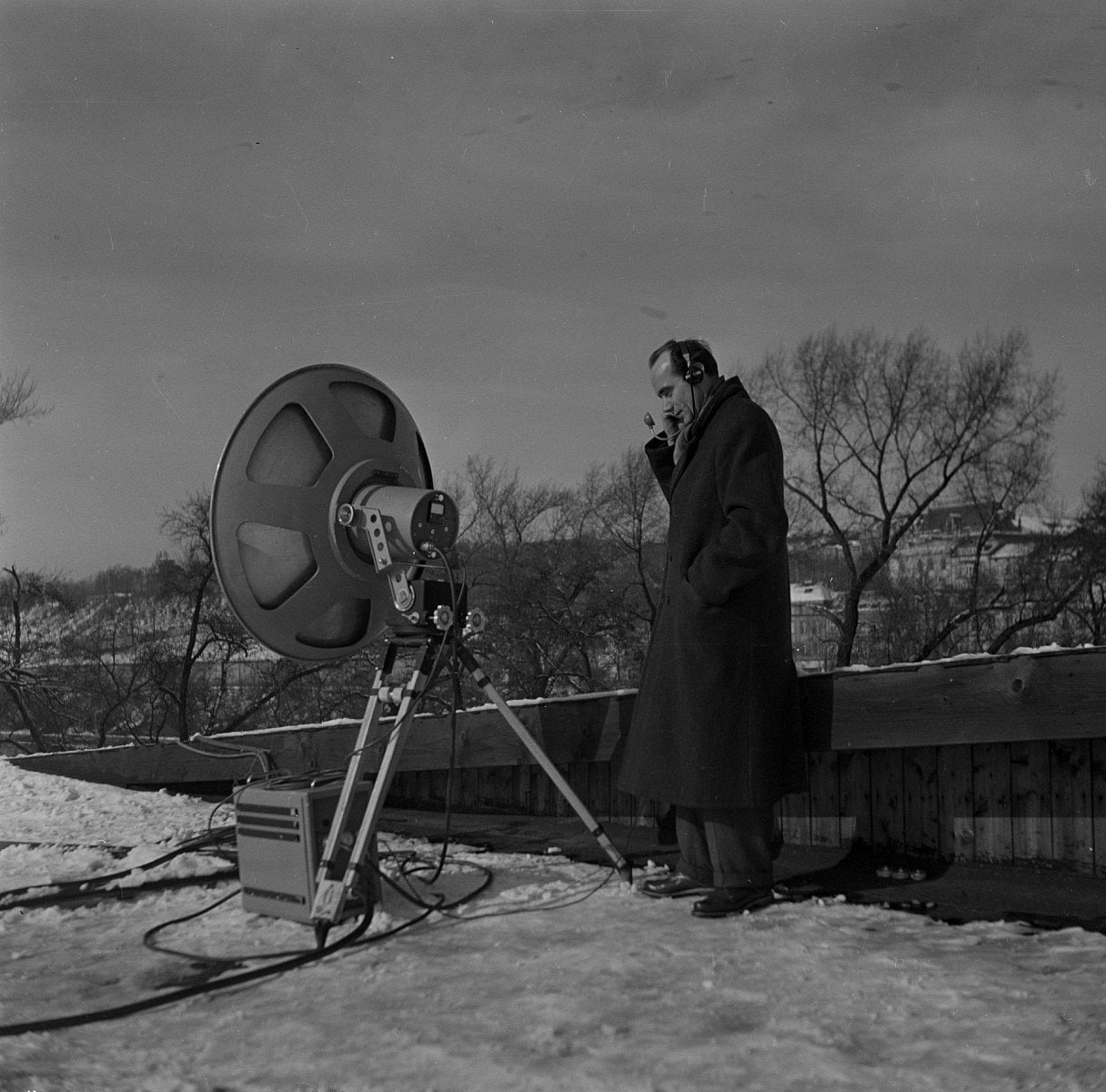 První televizní přenos v Československu