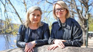 Zakladatelky aplikace app2us Rodina Andrea Vyskočilová a Michaela Radoušová