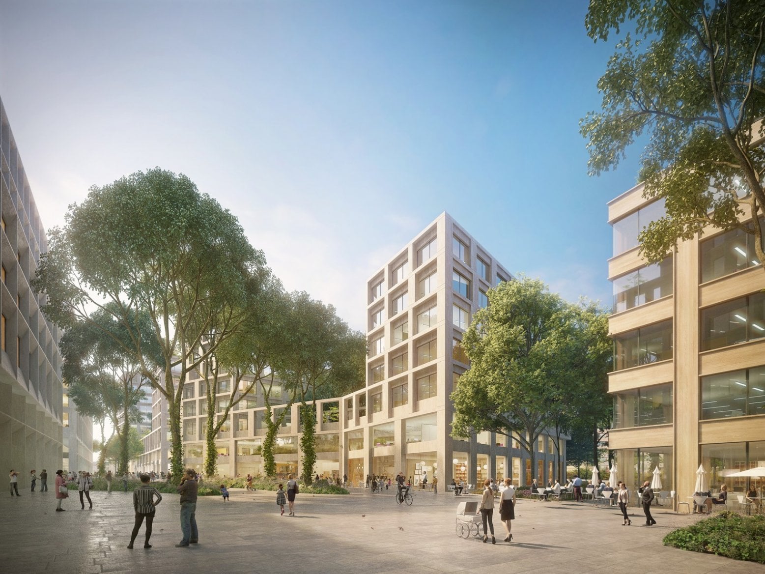 Budoucí podoba čtvrti Smíchov City Jih