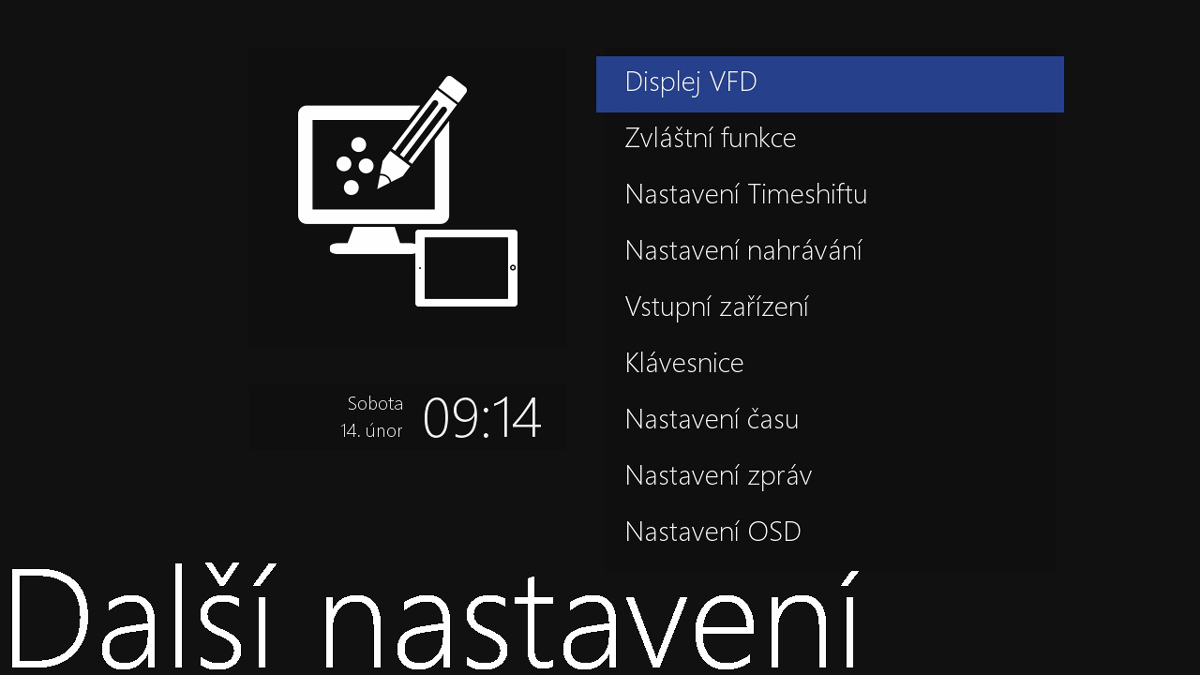 Fotogalerie přijímače Xtrend ET8500