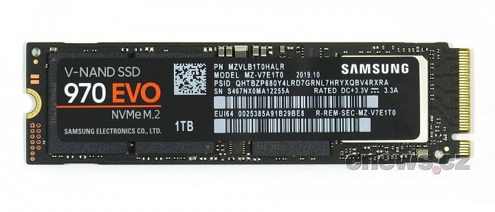 Samsung 970 EVO 1TB front