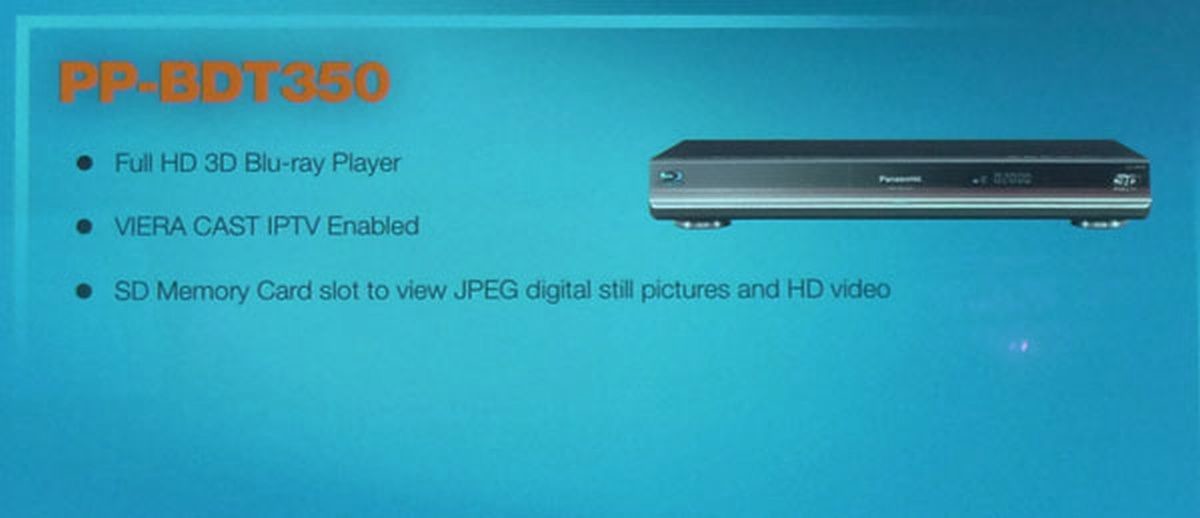 Panasonic Blu-ray 3D