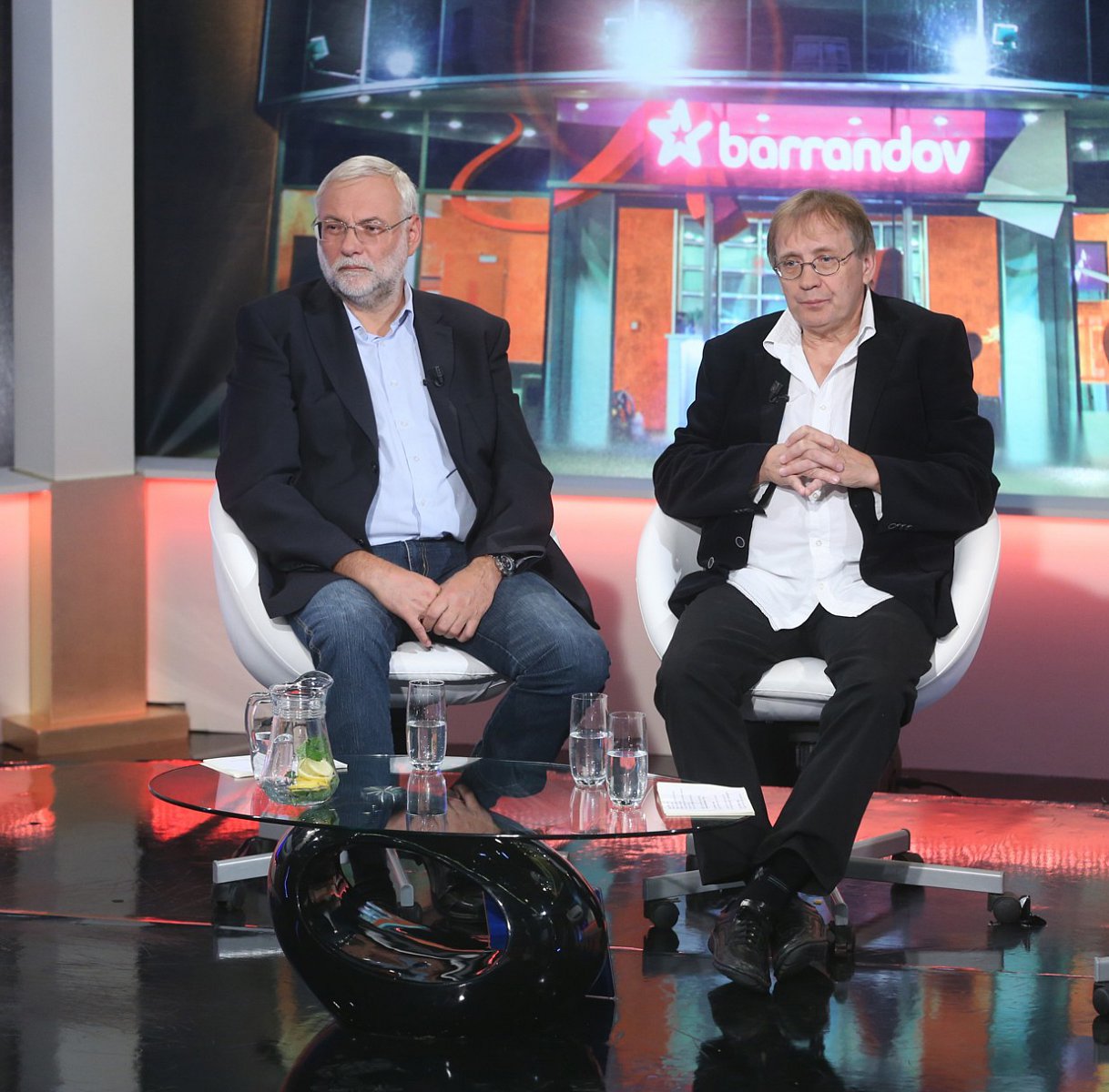 Z vysílání prvního dílu pořadu Nikdo není perfektní