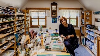 Eva Edler z Eva Edler Glass Art