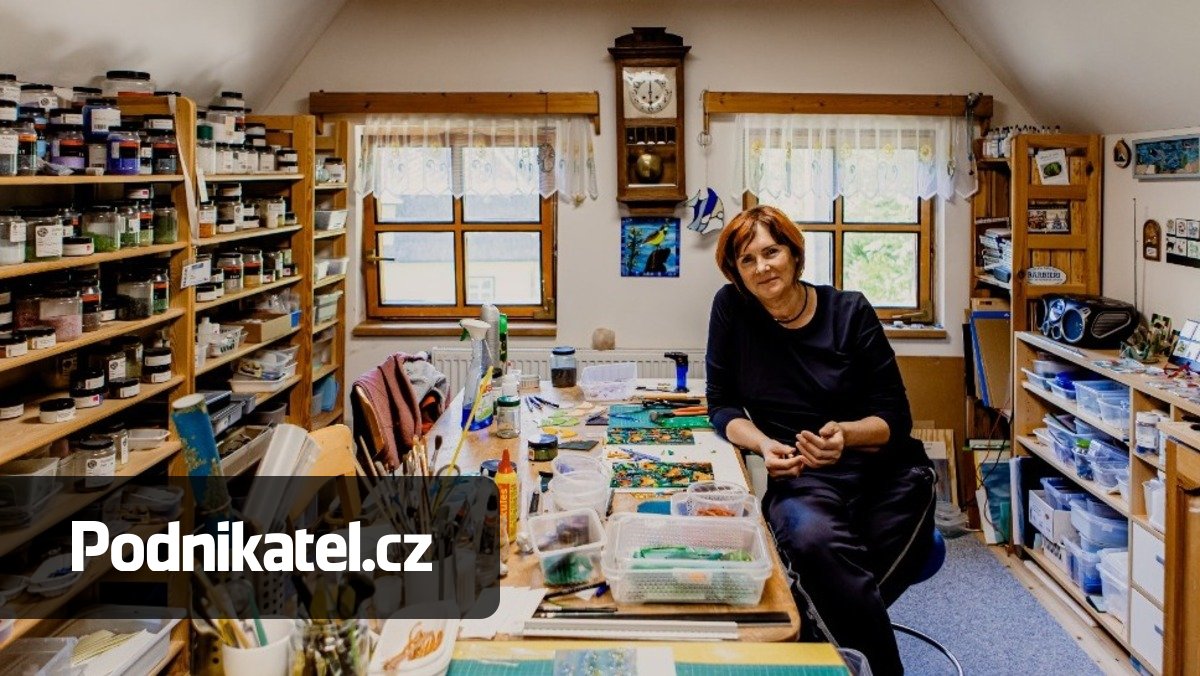 Sklo má svou hlavu, říká Eva. Zapomenuté řemeslo ji okouzlilo už v dětství