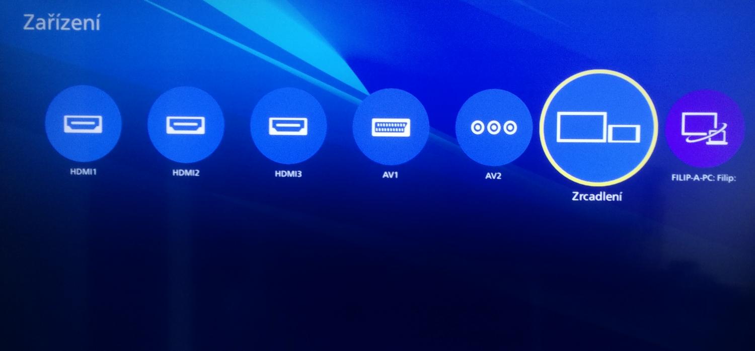 Panasonic Firefox - zařízení.