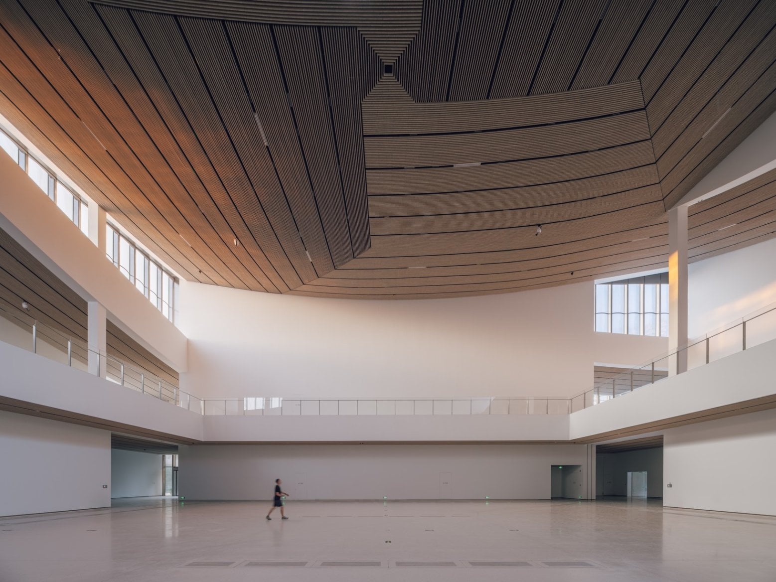 Nové Muzeum současného umění v čínském městě Su-čou