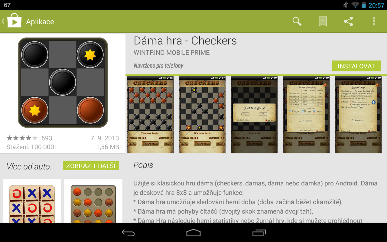 Novinka v Google Play