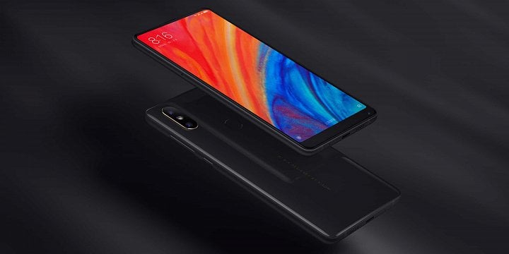 Xiaomi Mi Mix 2S v černé variantě