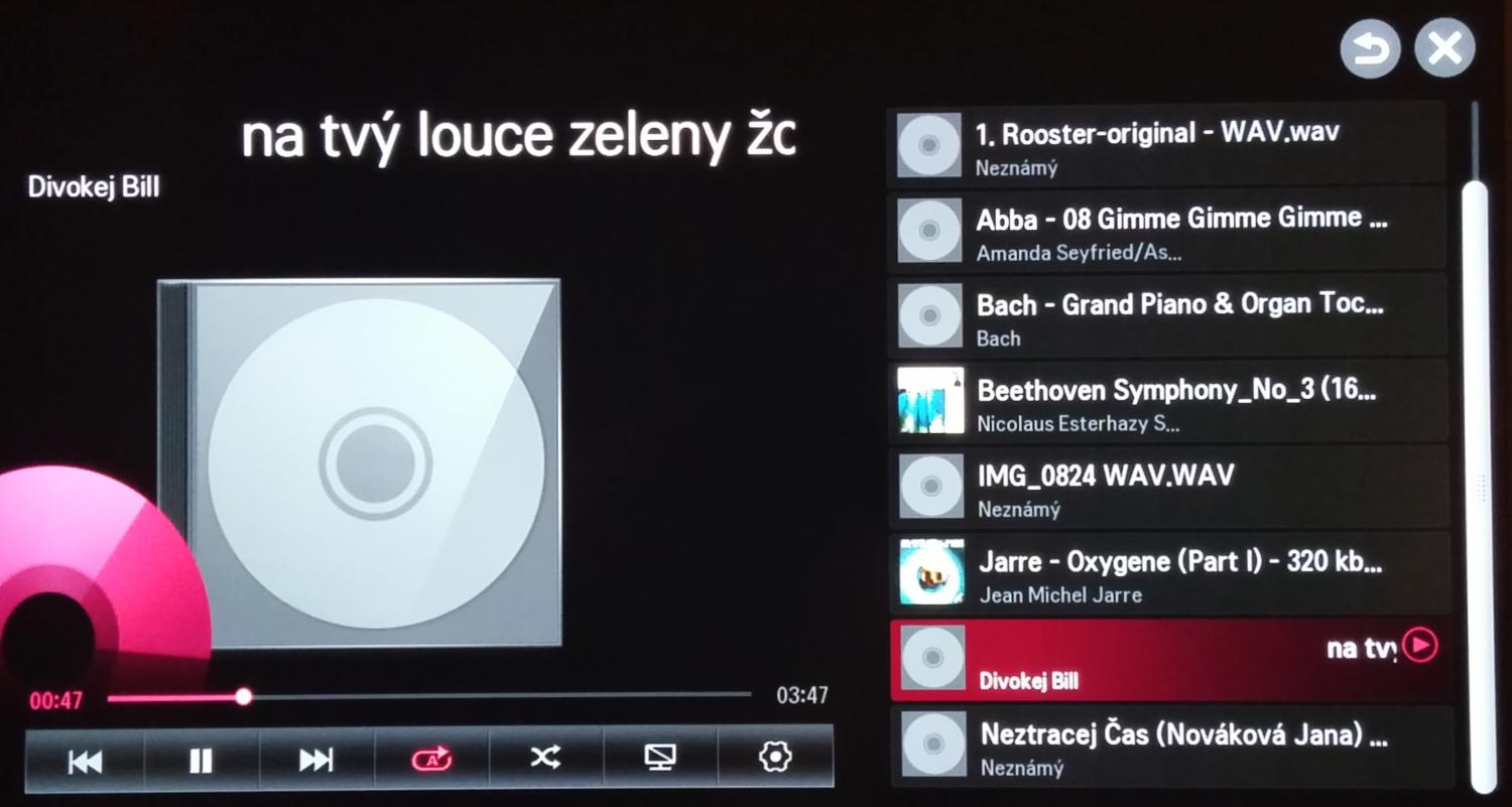 LG 32LF580V - SmartShare (multimédia)