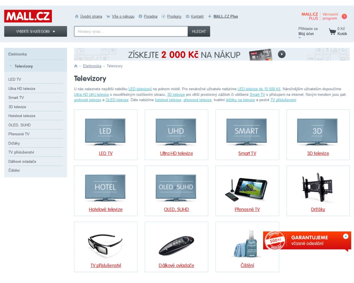 Sekce Televizory nenabízí přímý výpis kompatibilních výrobků.