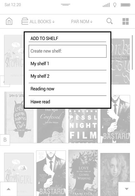 Nové rozhraní PocketBook