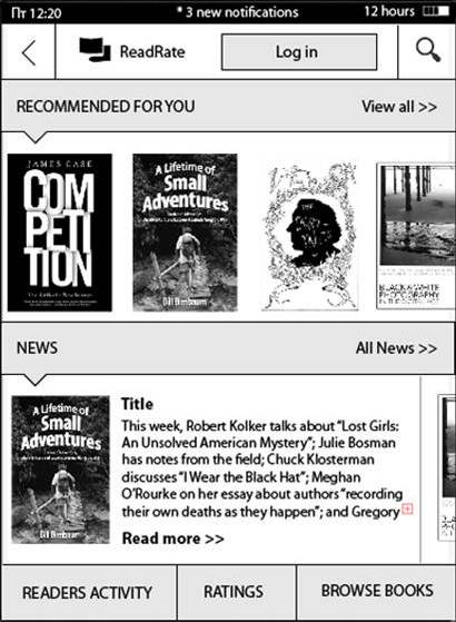 Nové rozhraní PocketBook