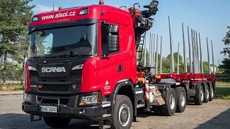 Náhledový obrázek - Scania G 500 XT: do lesa s požehnáním