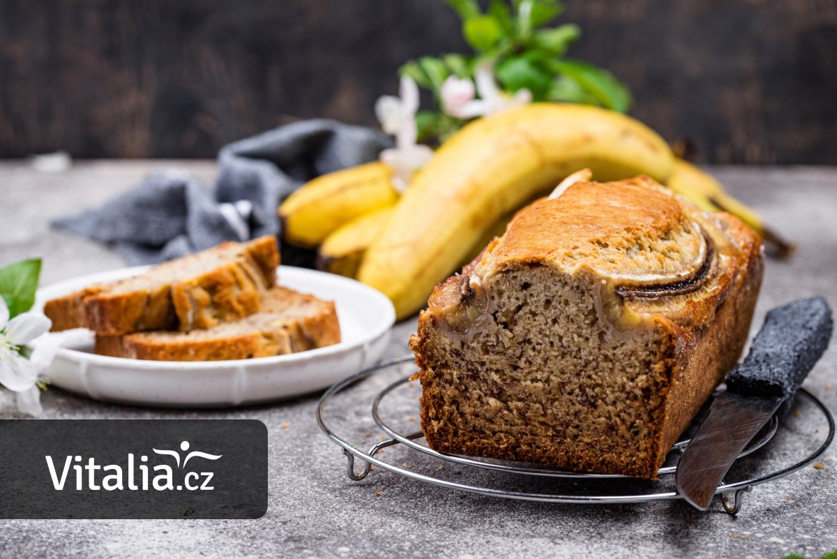 Banánový chlebíček aneb banana bread: Za hodinu můžete servírovat
