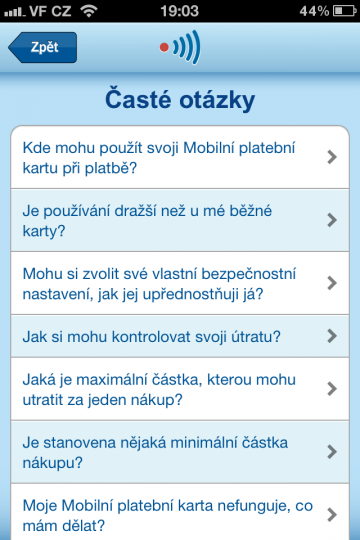 Mobilní karta