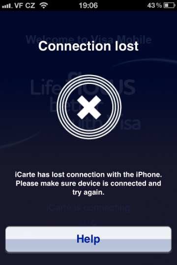 Toto hlášení uvidíte v situaci, kdy vás napadne rámeček z iPhone sundat a aplikace bude spuštěná. Také nezaplatíte.