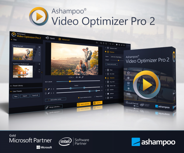 Program Ashampoo Video Optimizer Pro 2