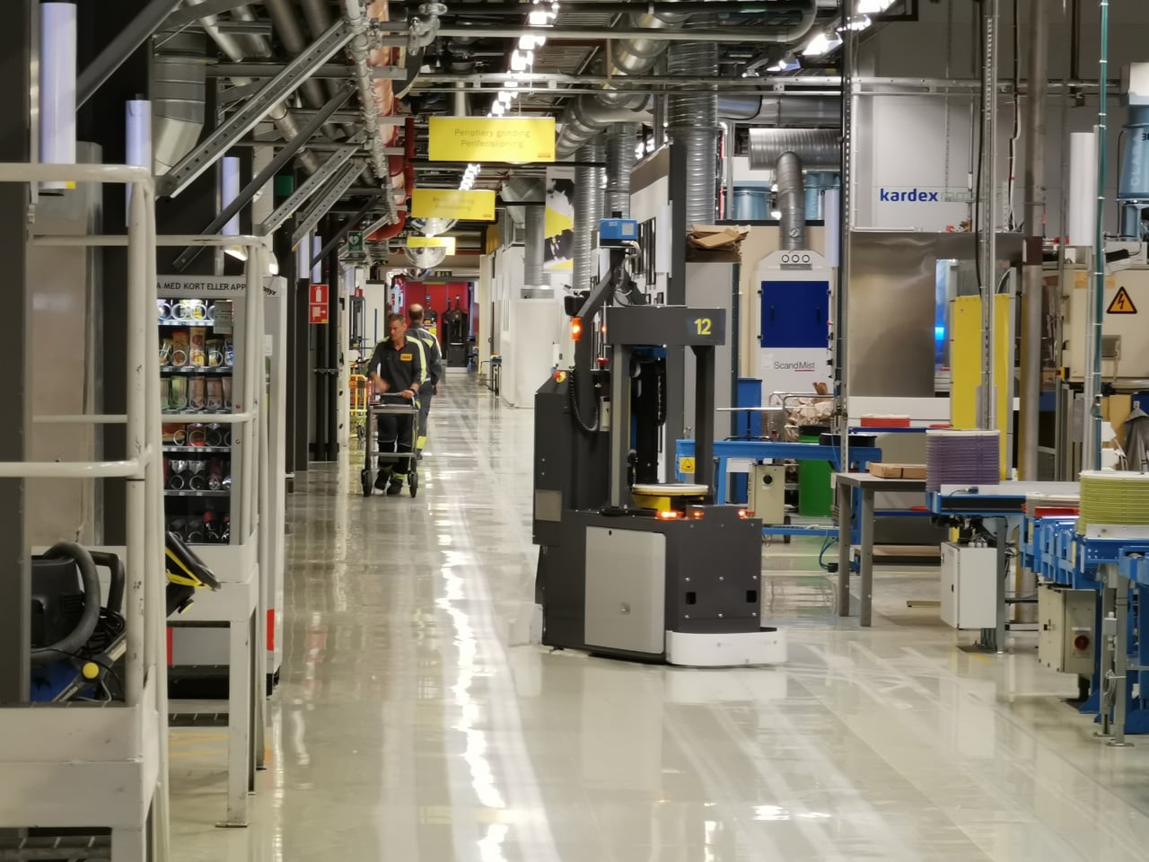 Automatizovaná výroba společnosti Sandvik Coromant ve Švédsku