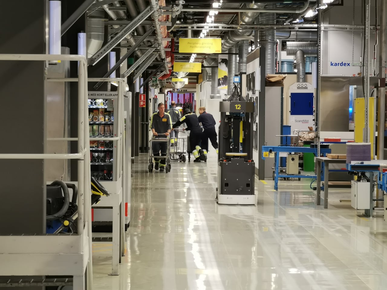 Automatizovaná výroba společnosti Sandvik Coromant ve Švédsku