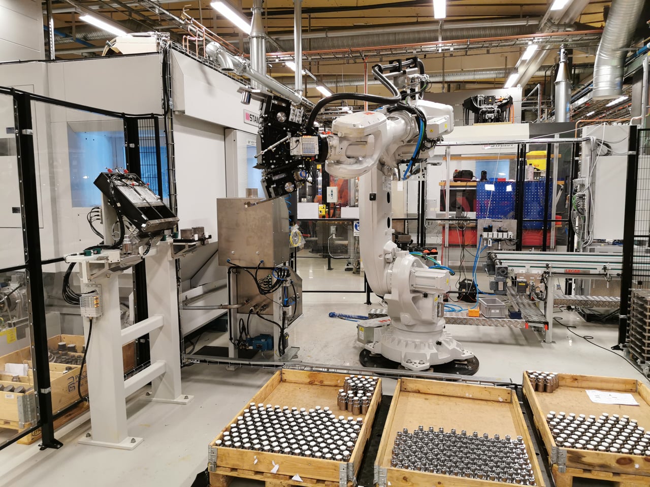 Automatizovaná výroba společnosti Sandvik Coromant ve Švédsku