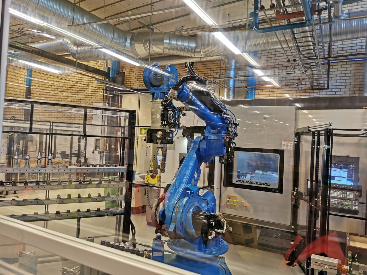 Automatizovaná výroba společnosti Sandvik Coromant ve Švédsku