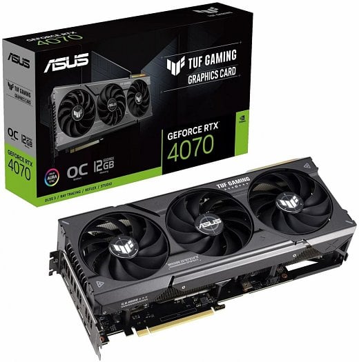 Grafická karta ASUS TUF NVIDIA GeForce RTX 4070