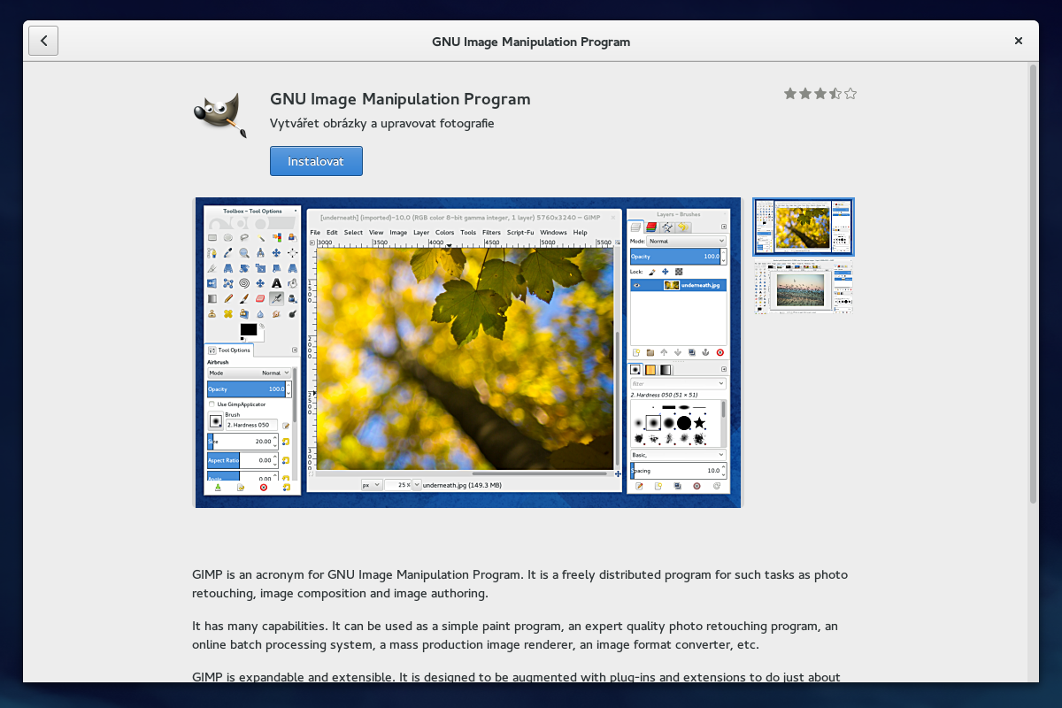 Fedora 21: GNOME Software