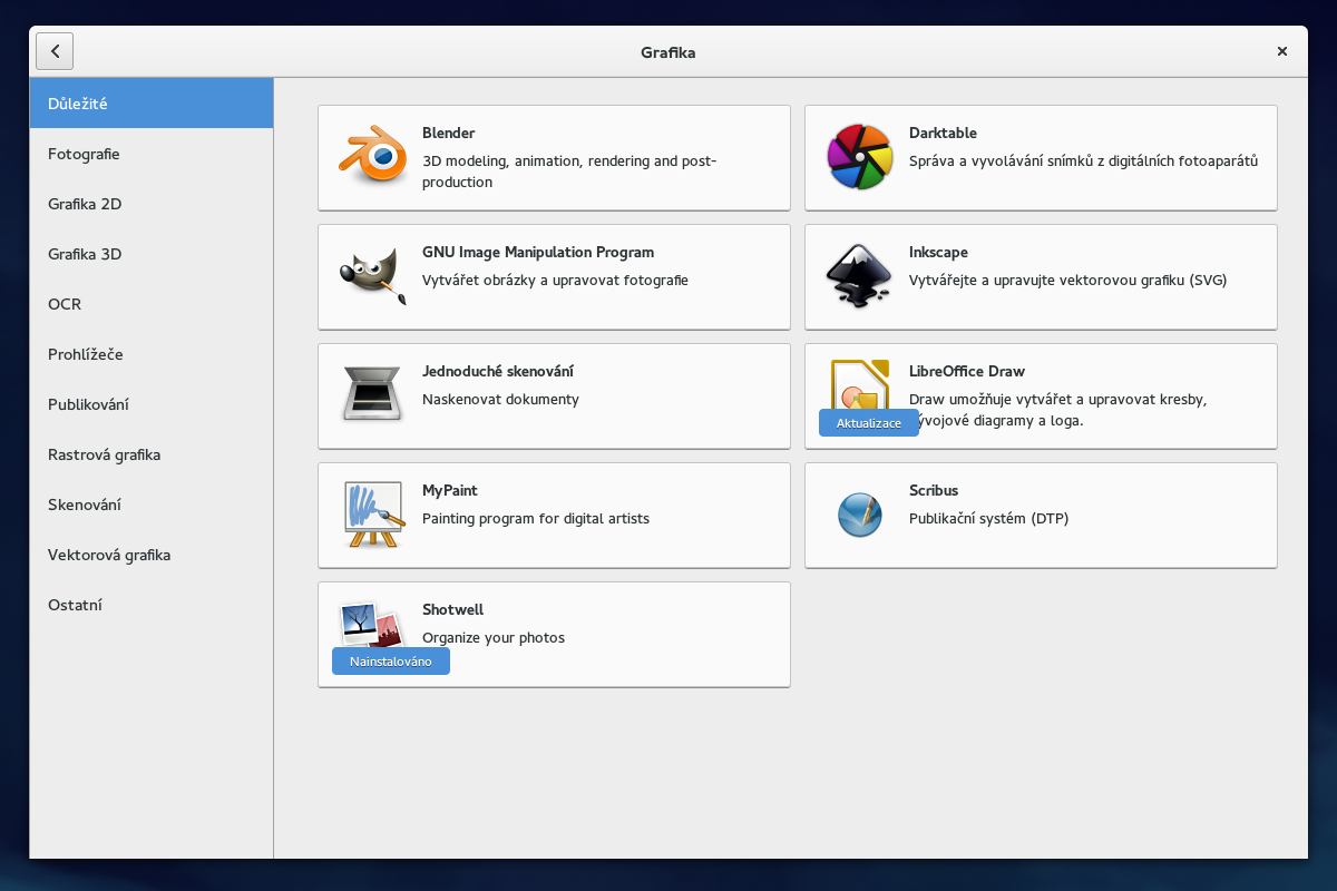 Fedora 21: GNOME Software