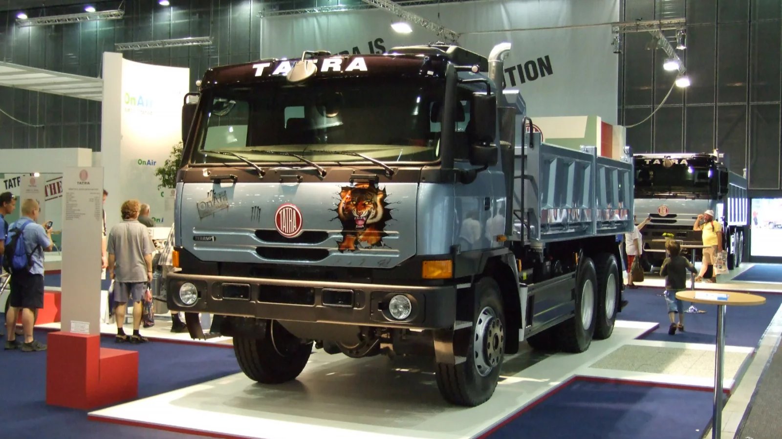 Tatra TerrNo1 Euro 5 na 12. ročníku veletrhu Autotec 2008 v Brně.